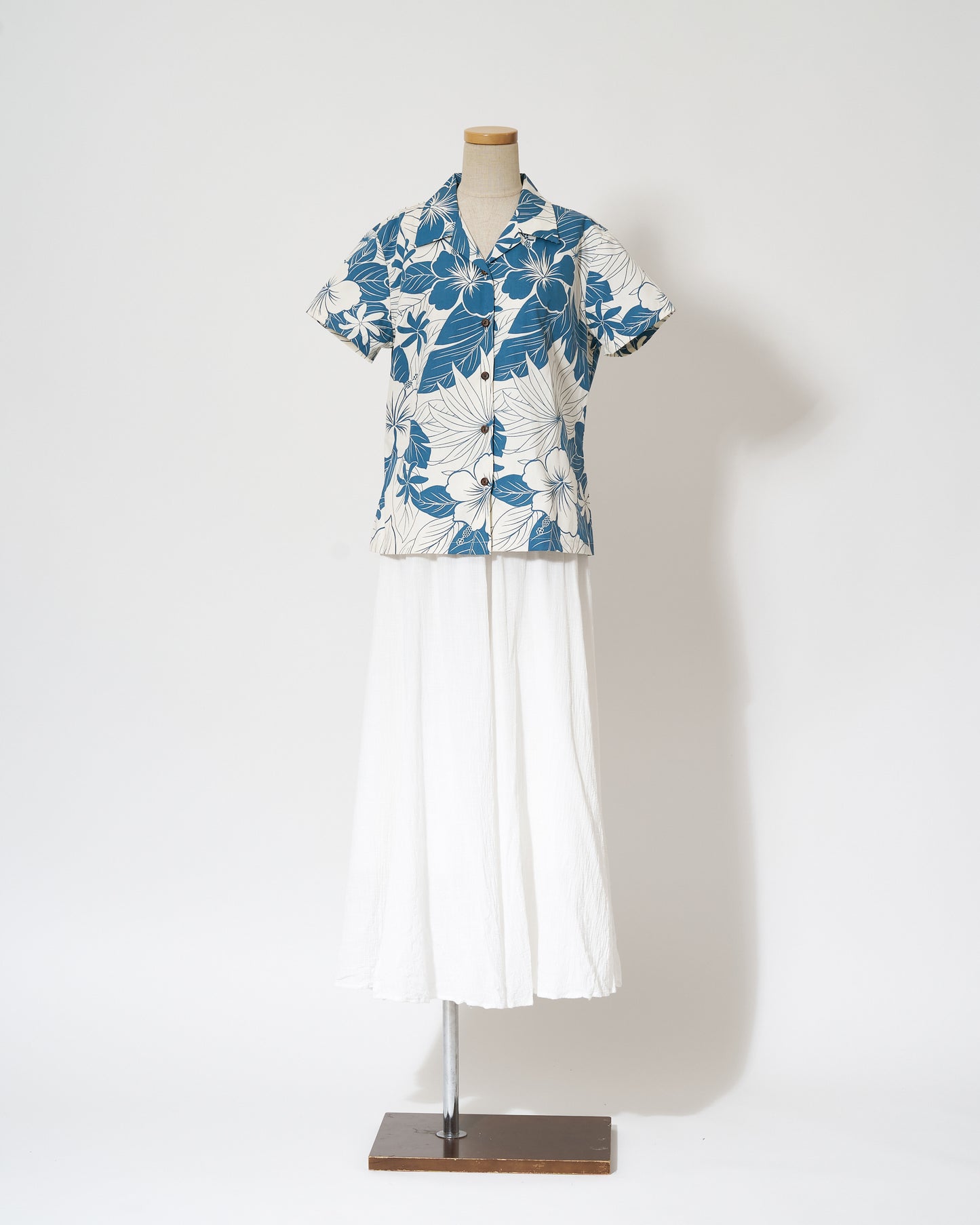【レンタル】レディース/ラニカイシリーズ アロハシャツ かりゆし (XS S M L XL )