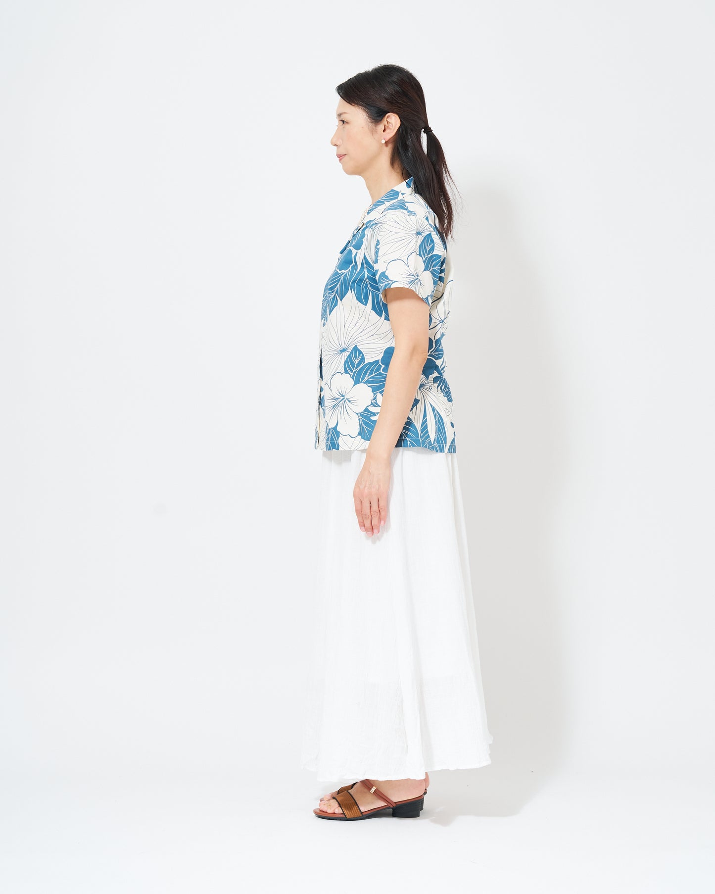 【レンタル】レディース/ラニカイシリーズ アロハシャツ かりゆし (XS S M L XL )