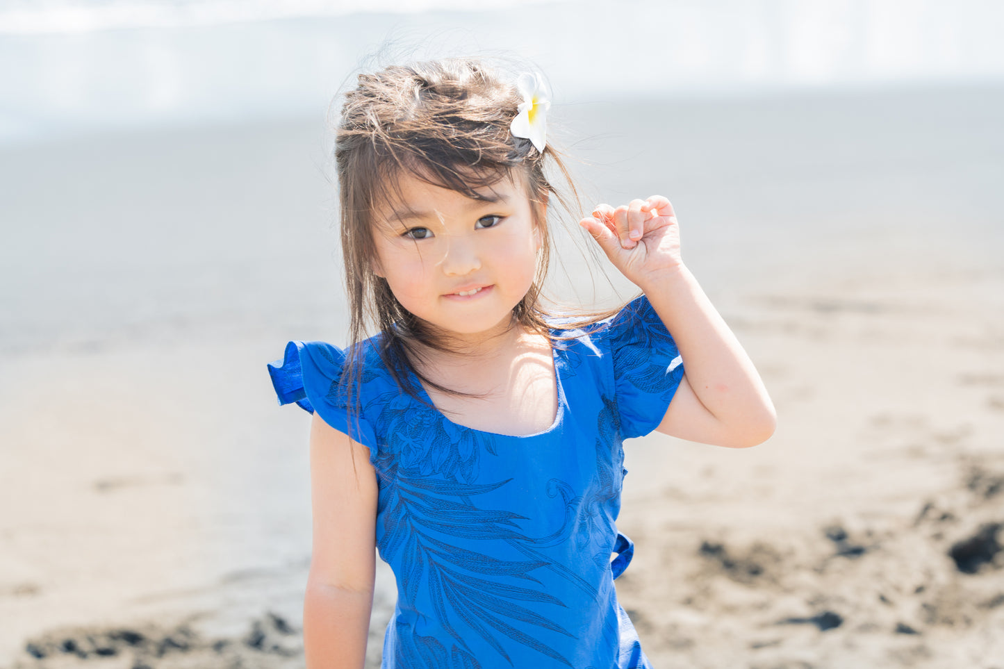 【レンタル】サムシングブルー ワンピース キッズ用(女の子)