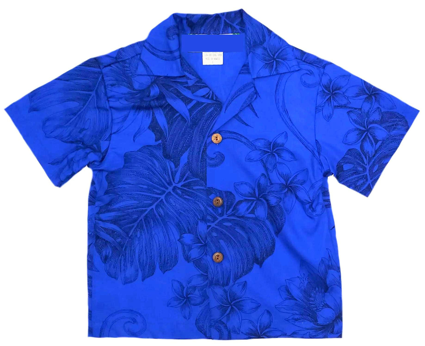 【レンタル】サムシングブルー アロハシャツ キッズ用(男の子)
