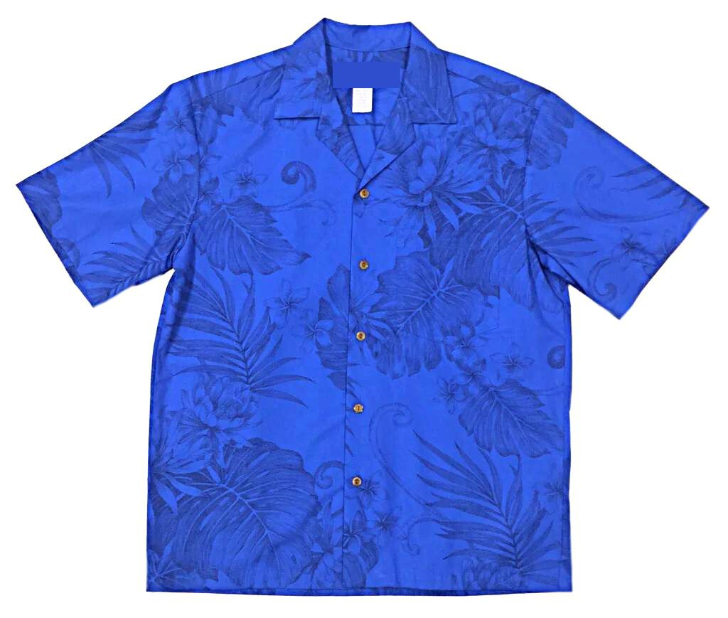 【レンタル】サムシングブルーシリーズ アロハシャツ かりゆし (S M L XL 2XL 3XL)