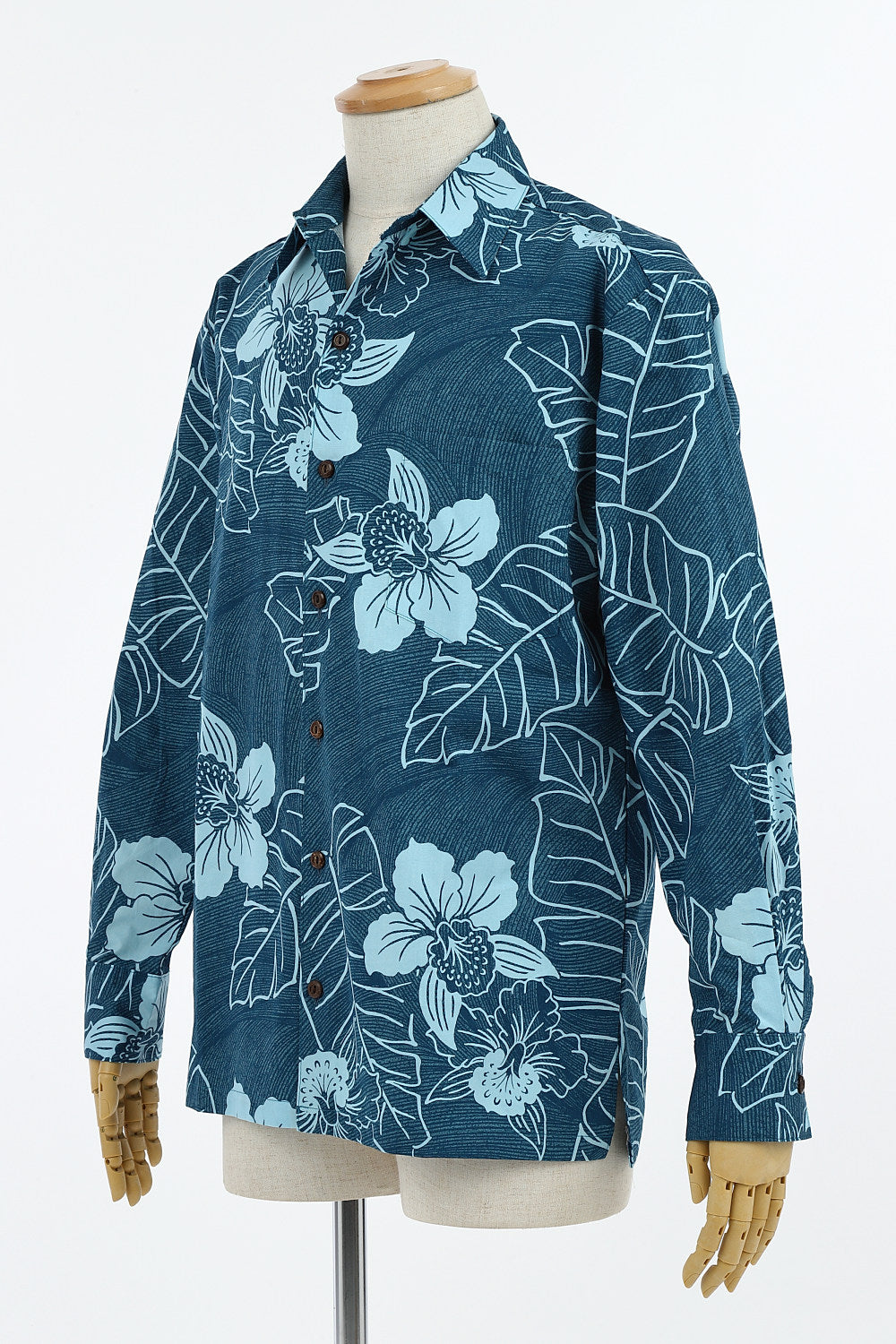 【レンタル】アイリスシリーズ 長袖アロハシャツ