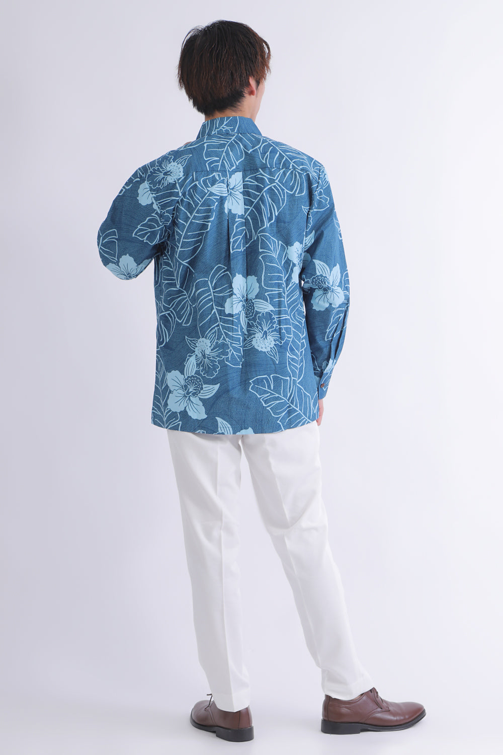 【レンタル】アイリスシリーズ 長袖アロハシャツ