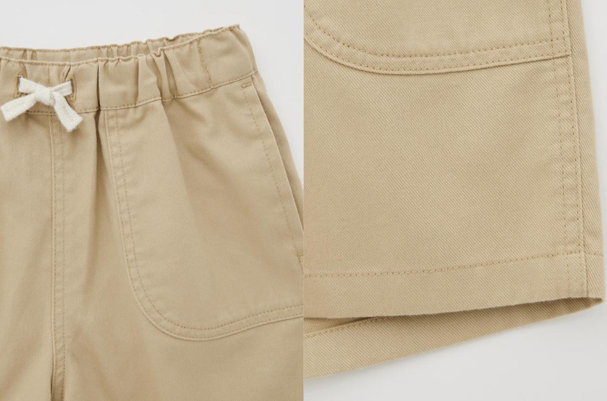 【レンタル】キッズ用 ショートパンツ 色:ベージュ