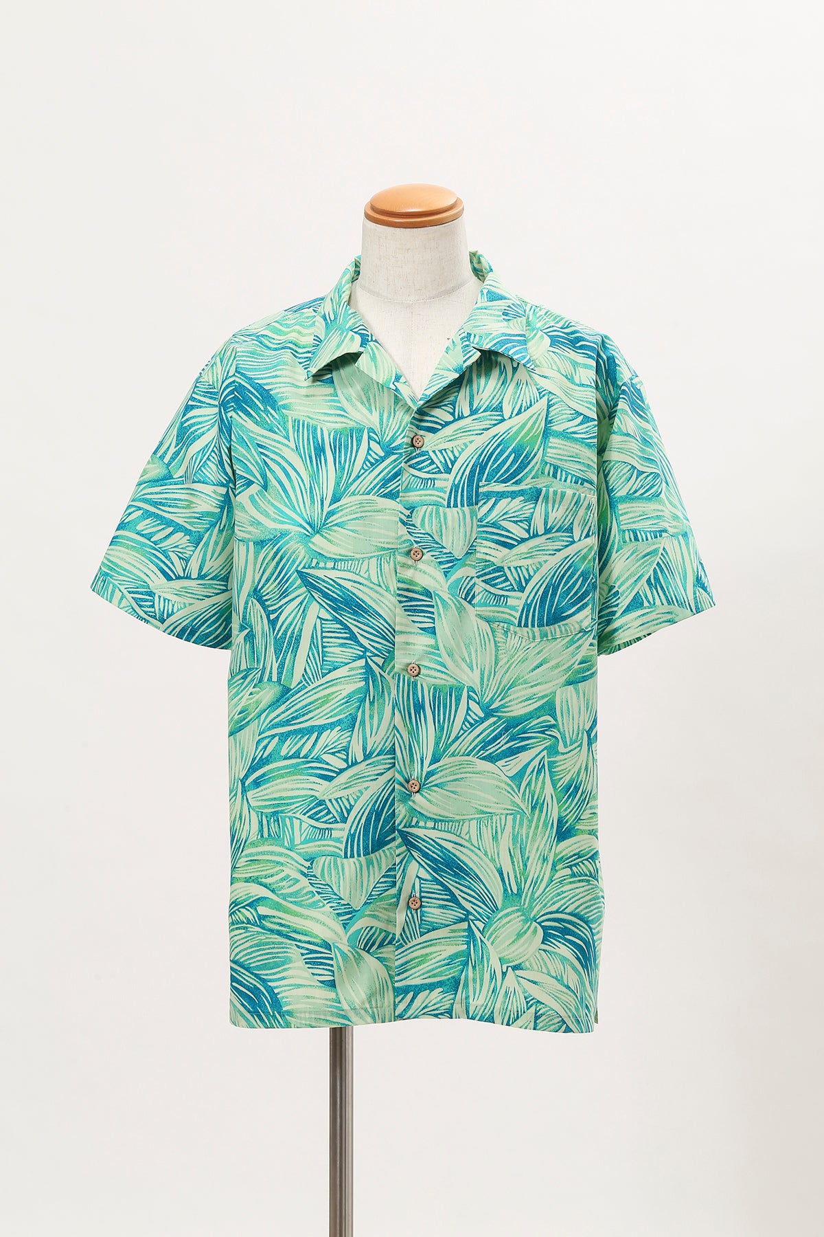 【レンタル】カハラ アロハシャツ 色:グリーン ( M L XL サイズ) - ResortCloset