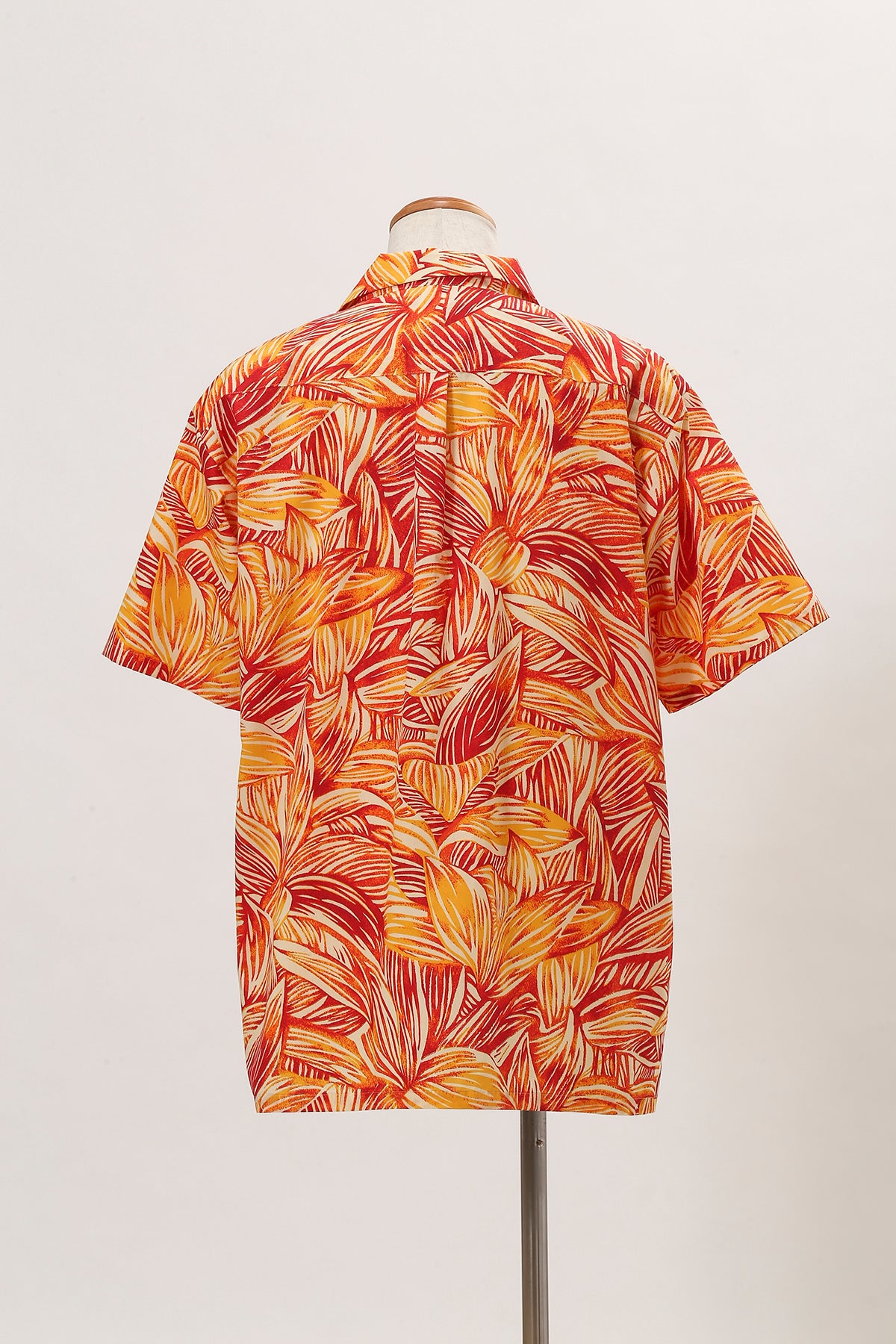 【レンタル】カハラ アロハシャツ 色:オレンジレッド ( M L XL サイズ) - ResortCloset