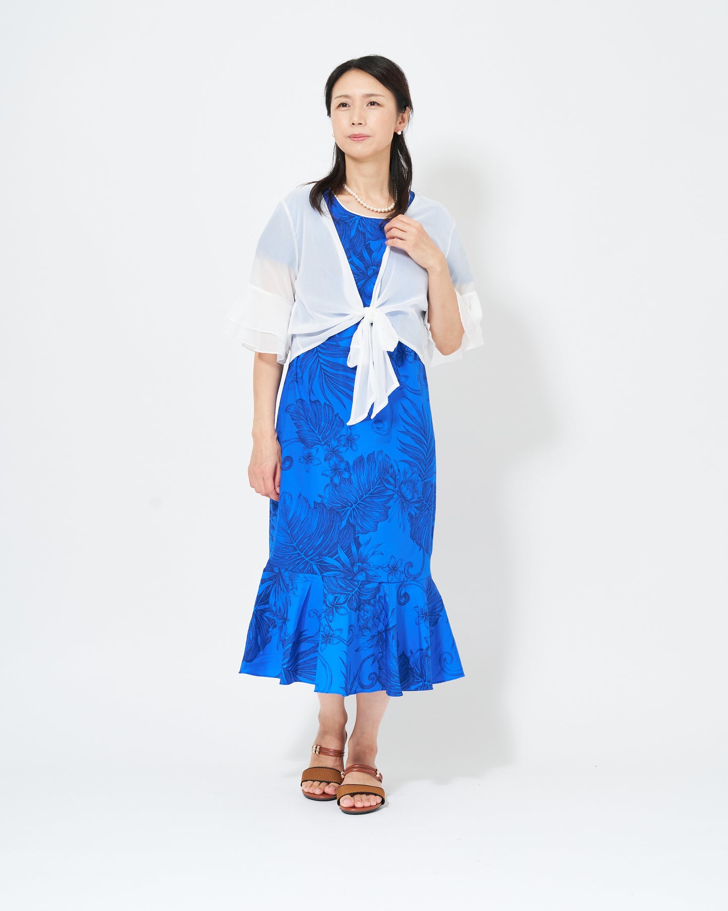 【レンタル】サムシングブルー　ドレス/Type-C