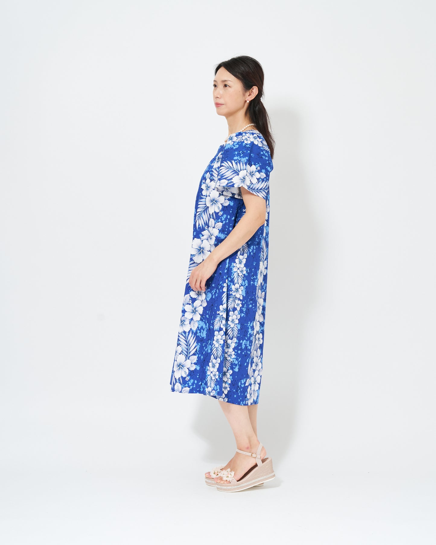 【レンタル】コオリナ  ミディアムドレス　色：ブルー