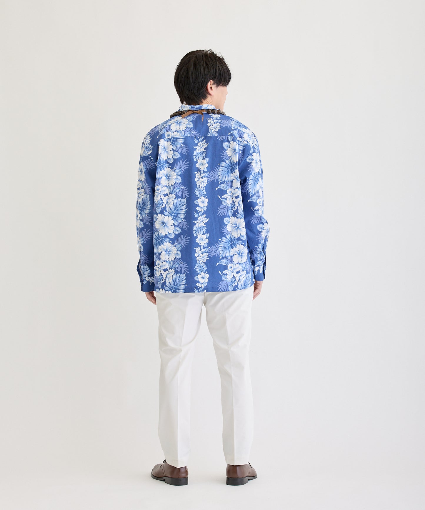 [Rental] Ko Olina Aloha Shirt Kariyushi Color: Navy
