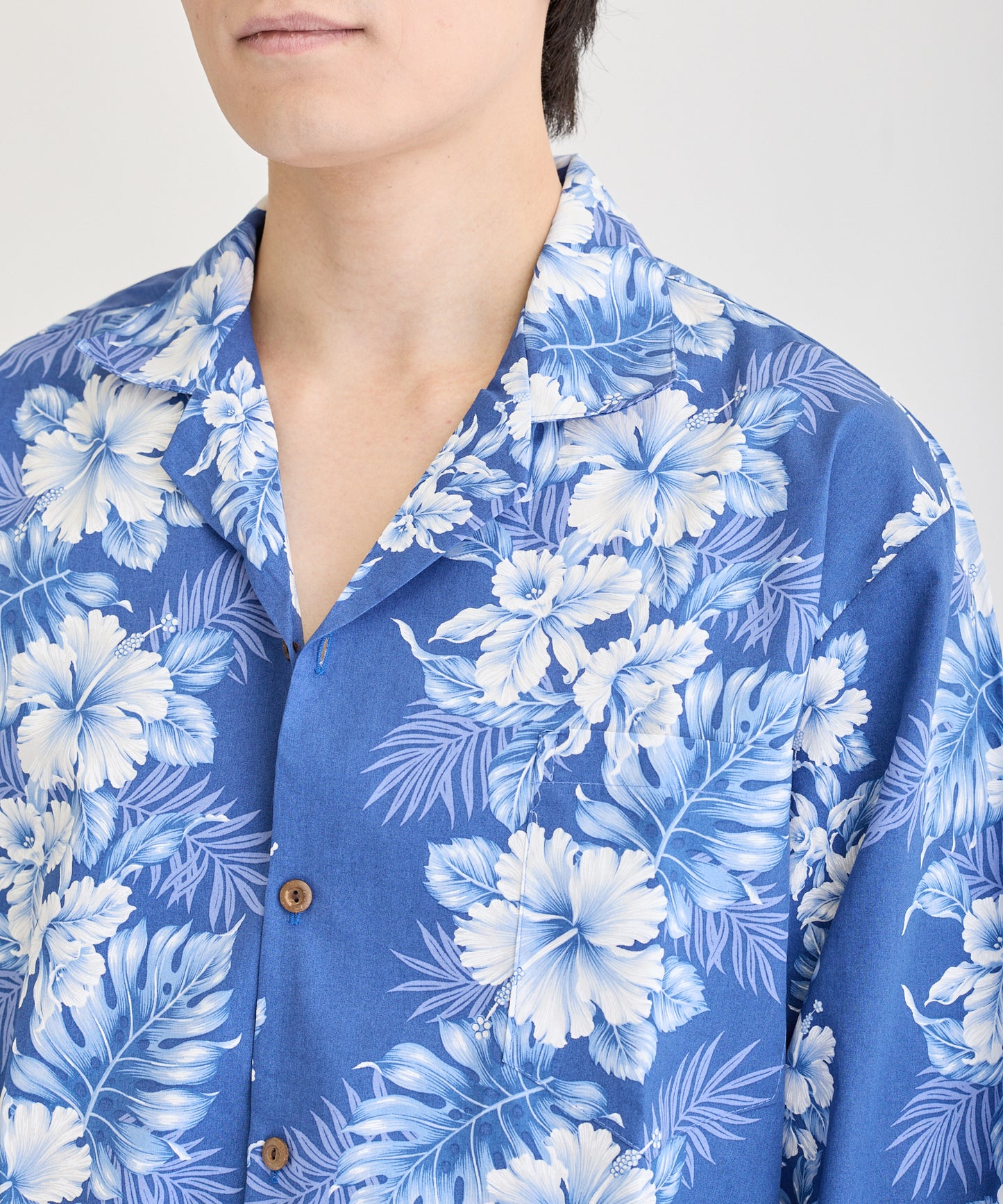 [Rental] Ko Olina Aloha Shirt Kariyushi Color: Navy