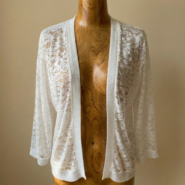 [Rental] 5/8 Sleeve Chiffon Bolero