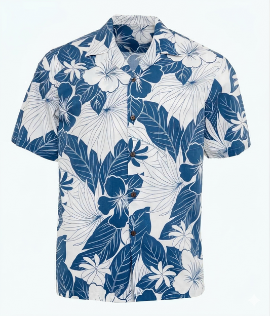 [Rental] Lanikai Series Aloha Shirt Kariyushi (SML XL 2XL 3XL)