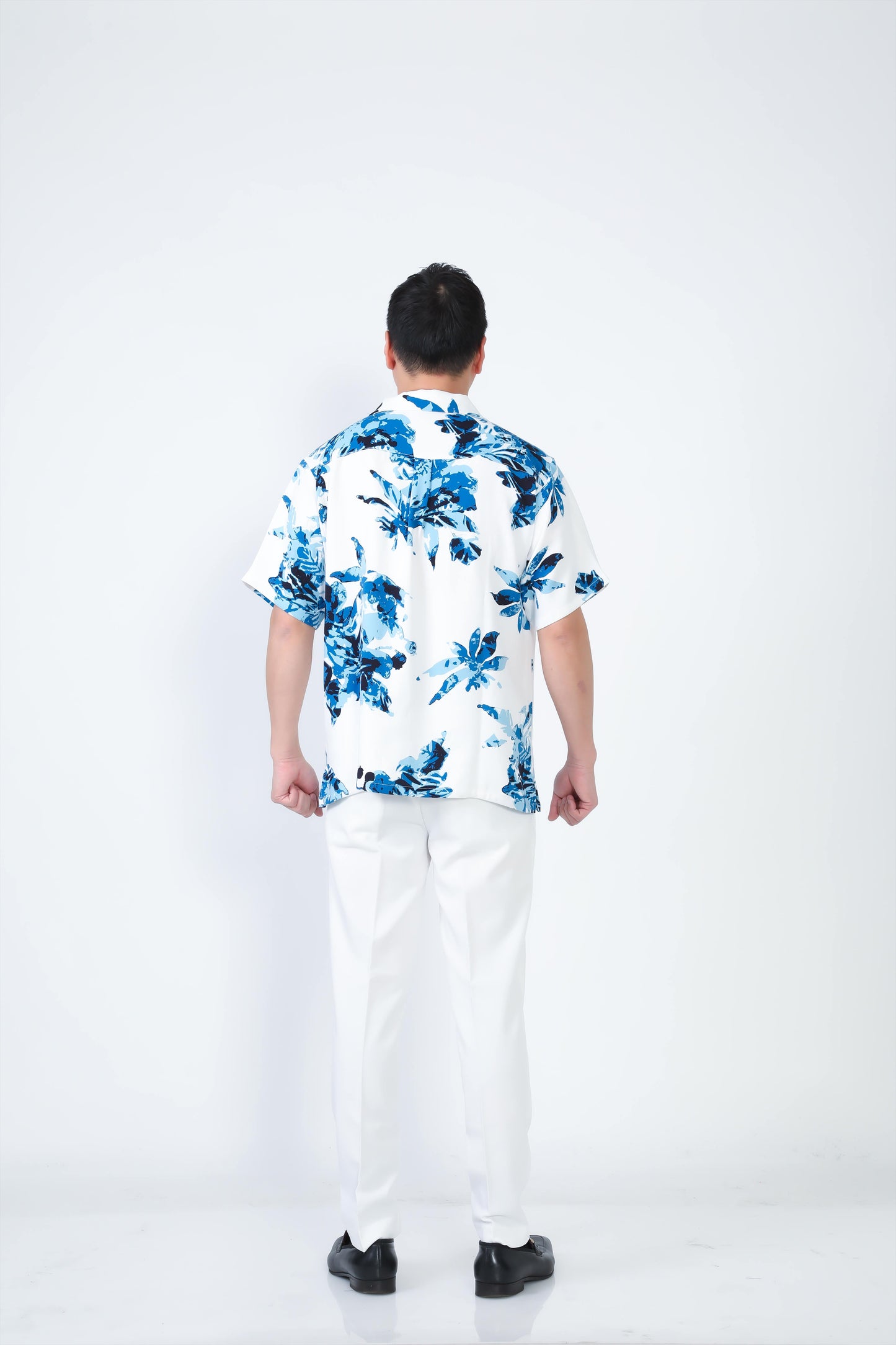 【レンタル】結衣（ユイ）シリーズ　かりゆしシャツ　色：ブルー