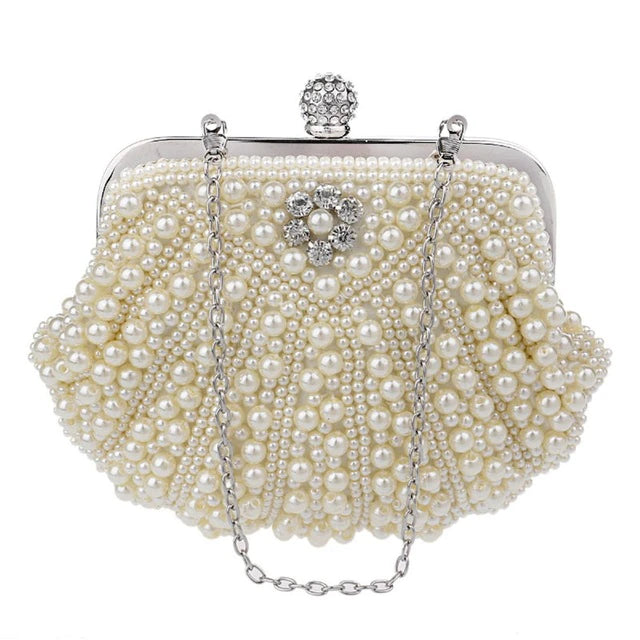 [Rental] Pearl shell-shaped bag